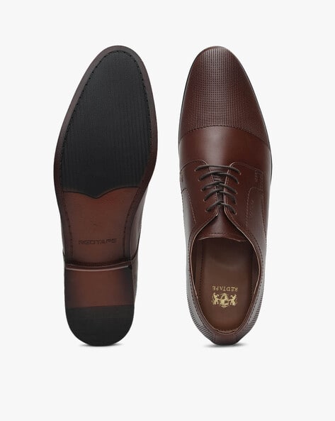 Derby Shoes with Textured Panel (Image - 2)
