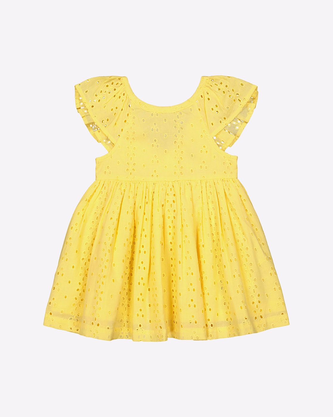 mothercare yellow dress