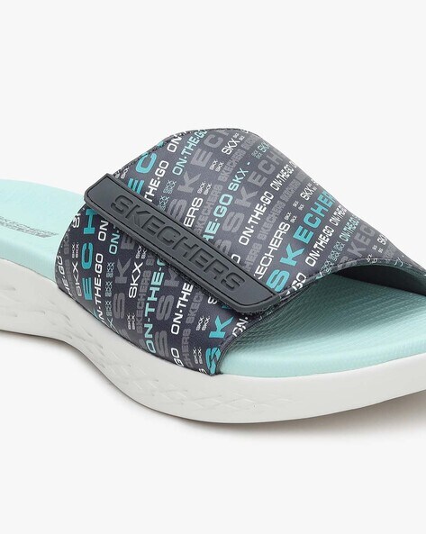 Buy Grey Flip Flop & Slippers for Women by Skechers Online