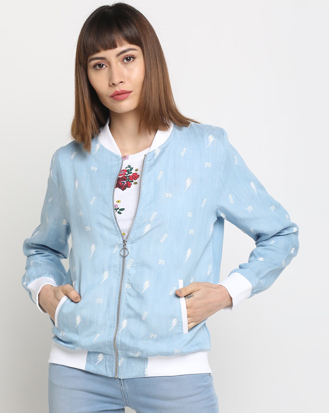 pepe jeans jackets for womens india