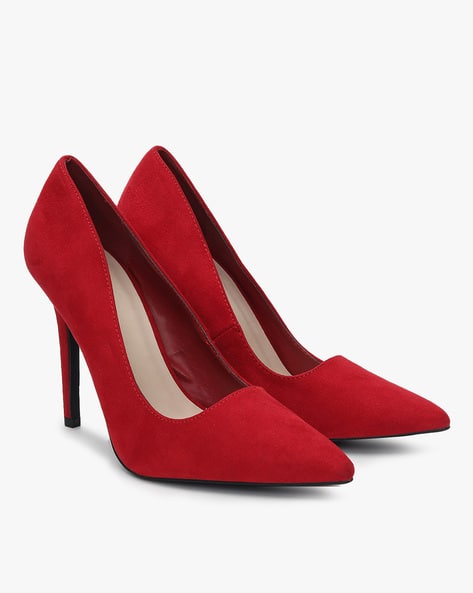 qupid red heels