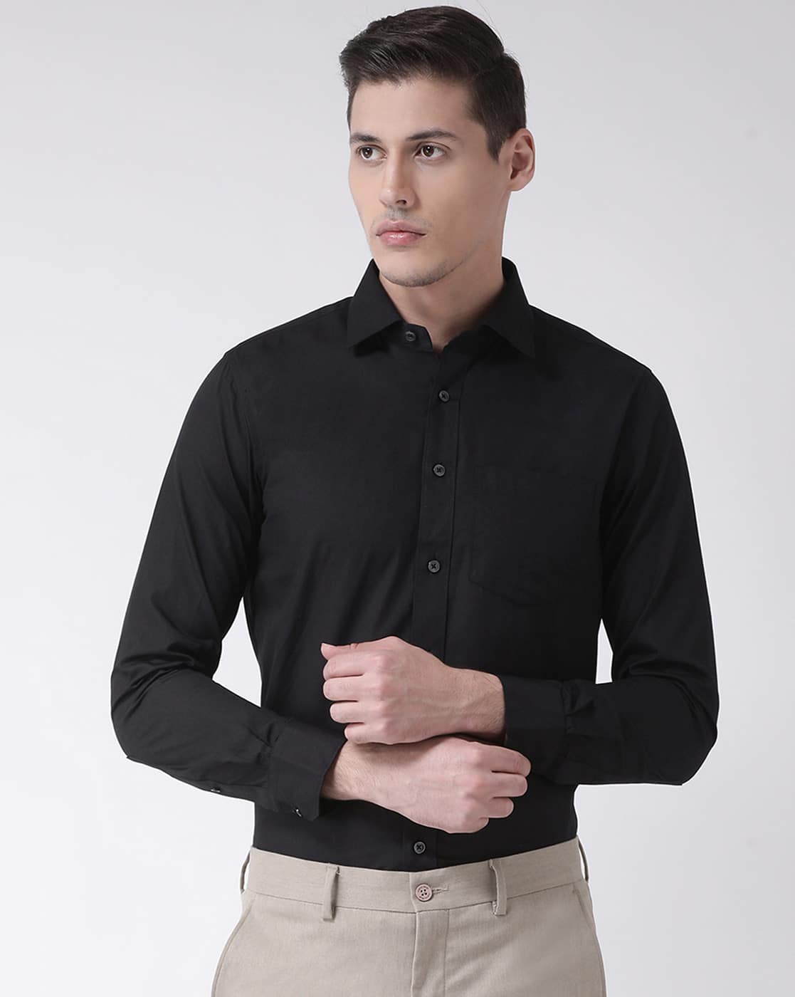 Buy Black Shirts for Men by Cobb Online 