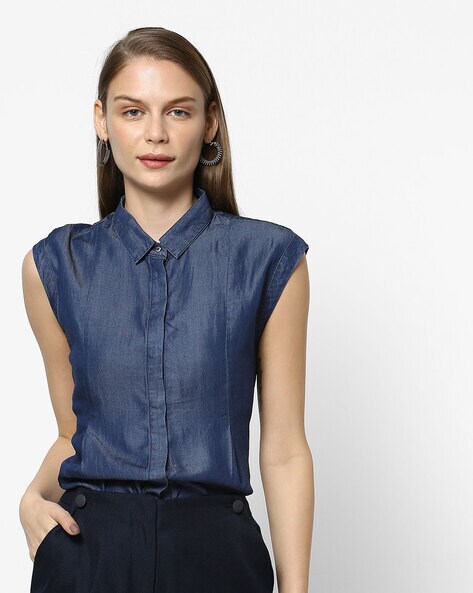 Buy Blue Shirts for Women by TOMMY HILFIGER Online