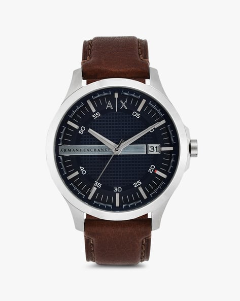 ARMANI EXCHANGE AX2133 Analogue Watch with Leather Strap