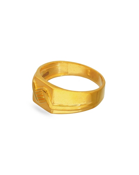 2 Gram Gold Plated TV Ring Superior Quality Ring for Men FR1345