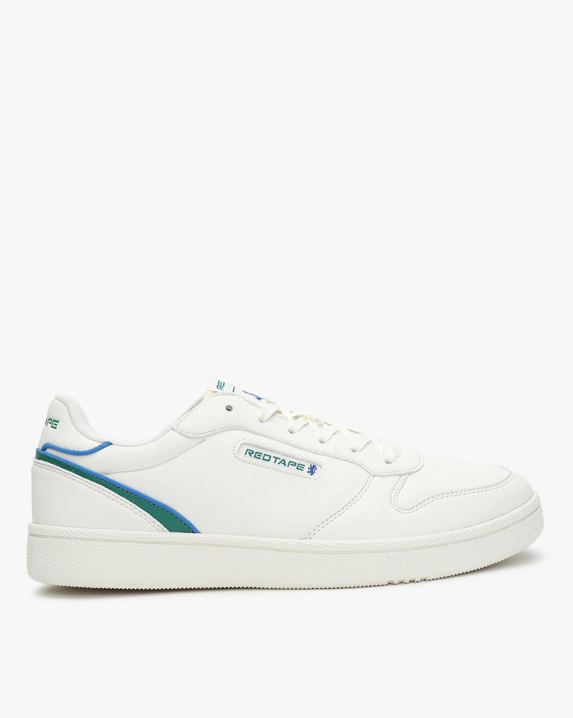 red tape off white sneakers