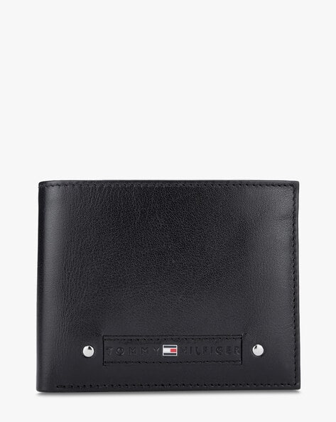 tommy hilfiger black wallet