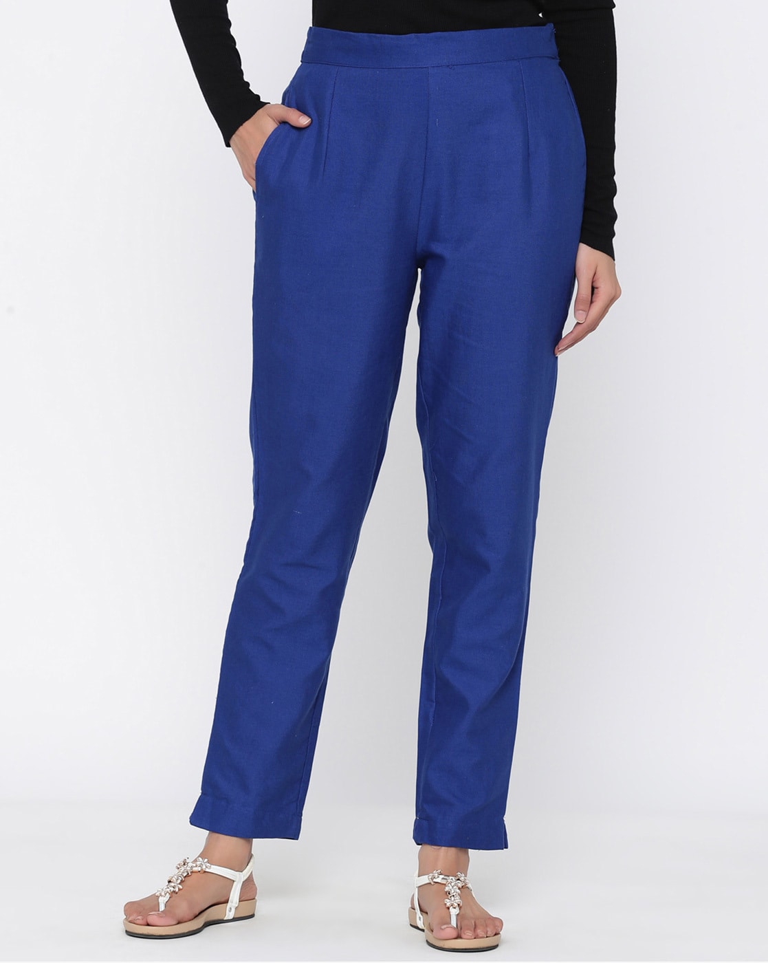 royal blue ladies pants