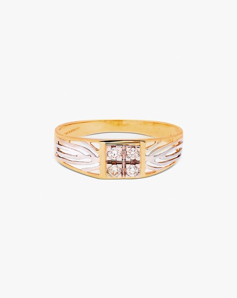 14K Gold Diamond Heart Spinner Ring, Kinetic Motion – Boylerpf