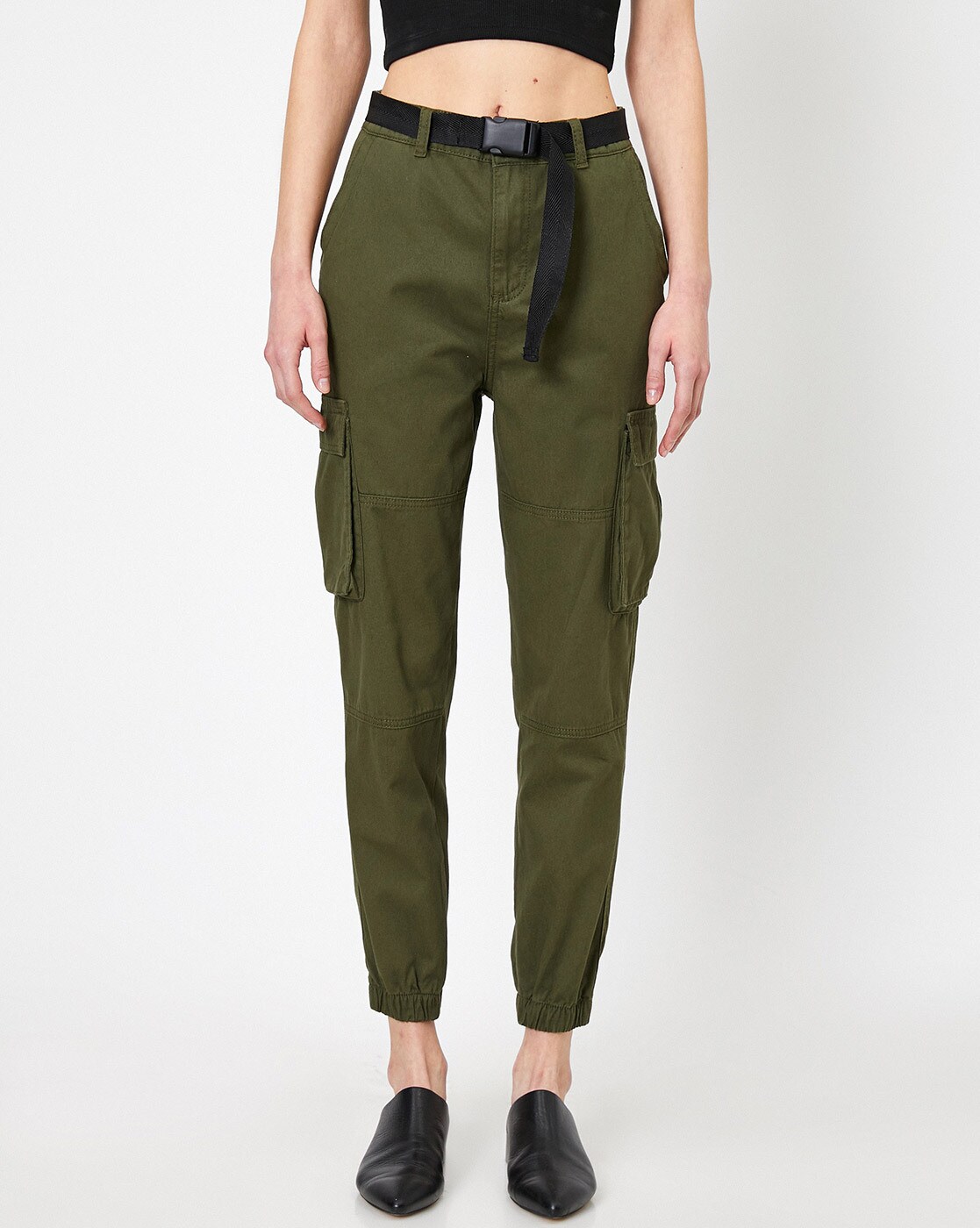 Buy Green Trousers  Pants for Women by Koton Online  Ajiocom