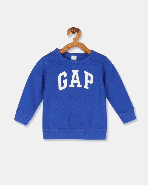 gap blue sweatshirt