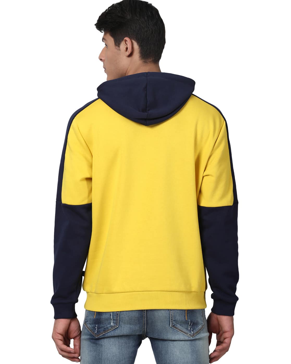 Buy Yellow Navy Blue Sweatshirt Hoodies for Men by Puma Online