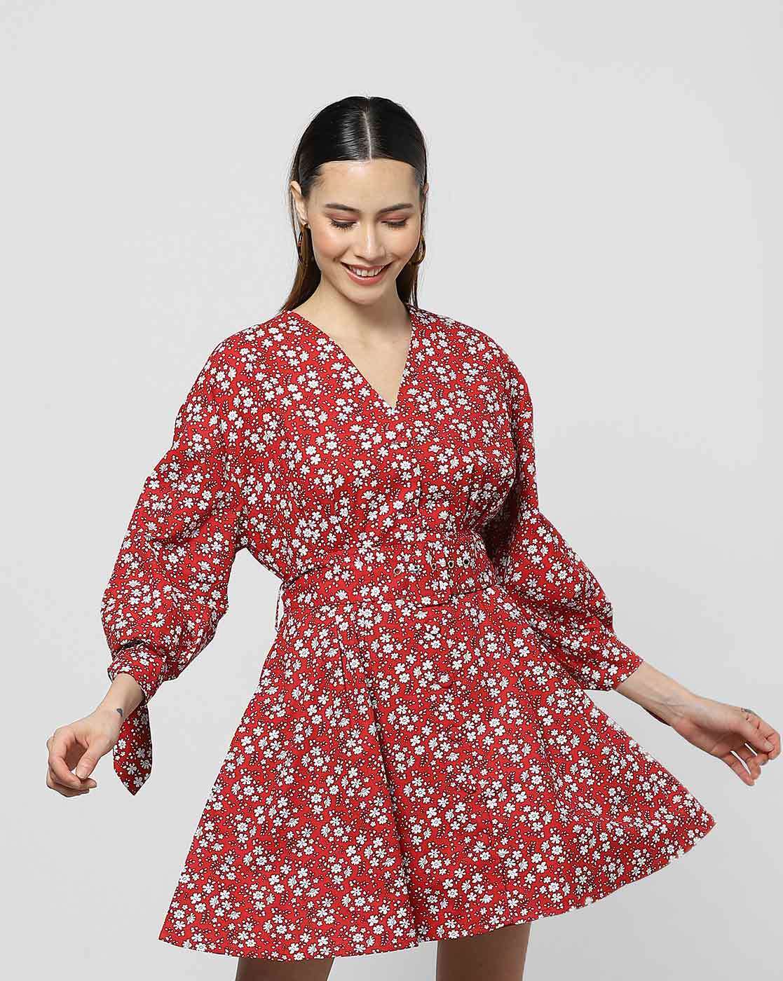 Buy Red Dresses for Women by Outryt Online