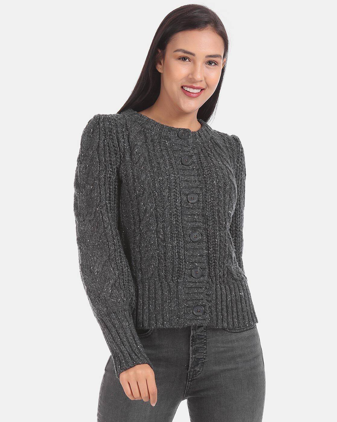 gap cable knit cardigan