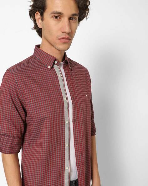 Buy Red Shirts for Men by TOMMY HILFIGER Online