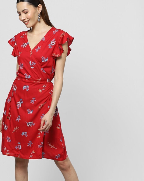 a line wrap dress