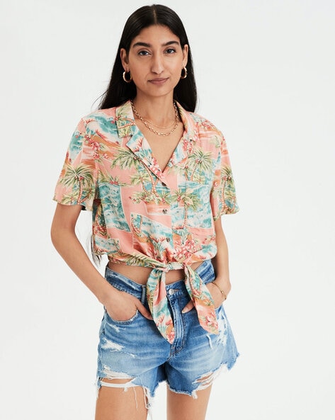 Buy Pink Shirts for Women by American Eagle Outfitters Online |