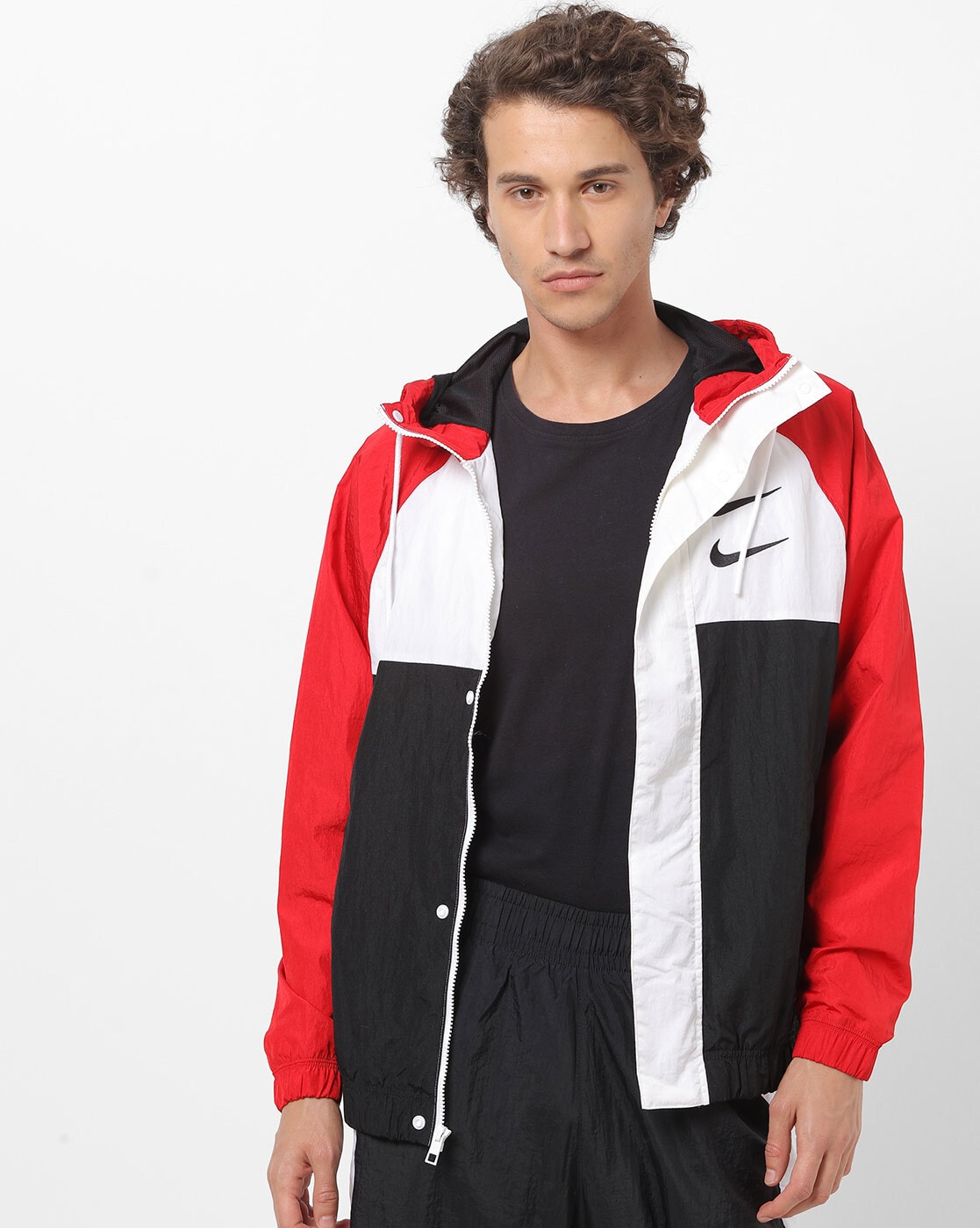 nike jackets for men red