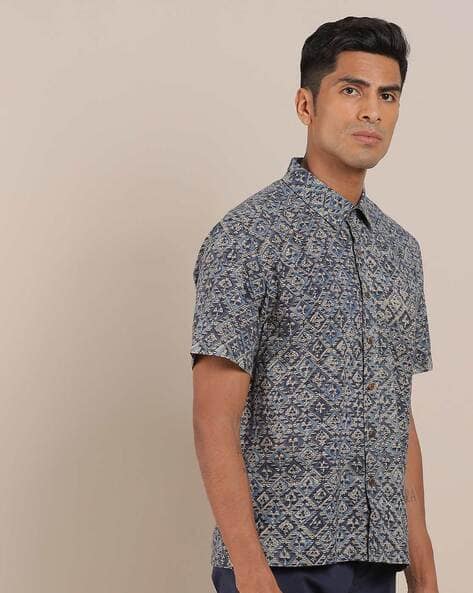 Kalamkari mens shirts Clearance