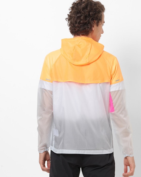 Orange best sale nike windrunner