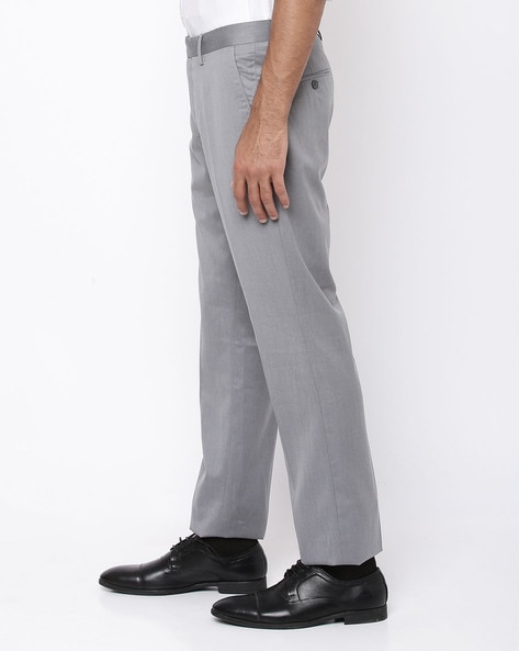 Buy Black Trousers & Pants for Men by JADE BLUE Online | Ajio.com