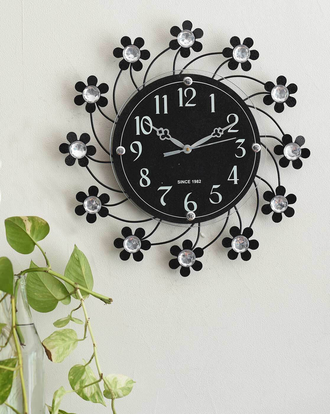 Buy Black Wall &amp; Table Decor for Home &amp; Kitchen by Ecraftindia Online |  Ajio.com