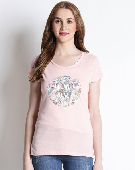 Buy Pink Tops for Women by Honey by Pantaloons Online