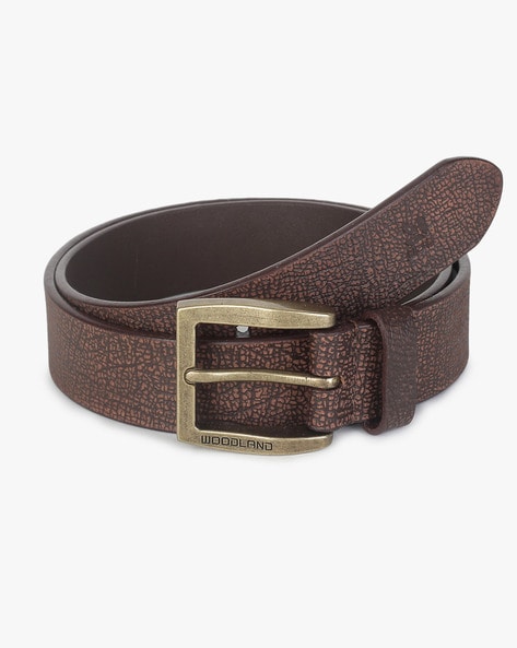 woodland original leather belt