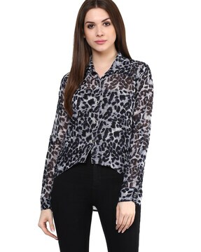 animal print sweatshirt womens