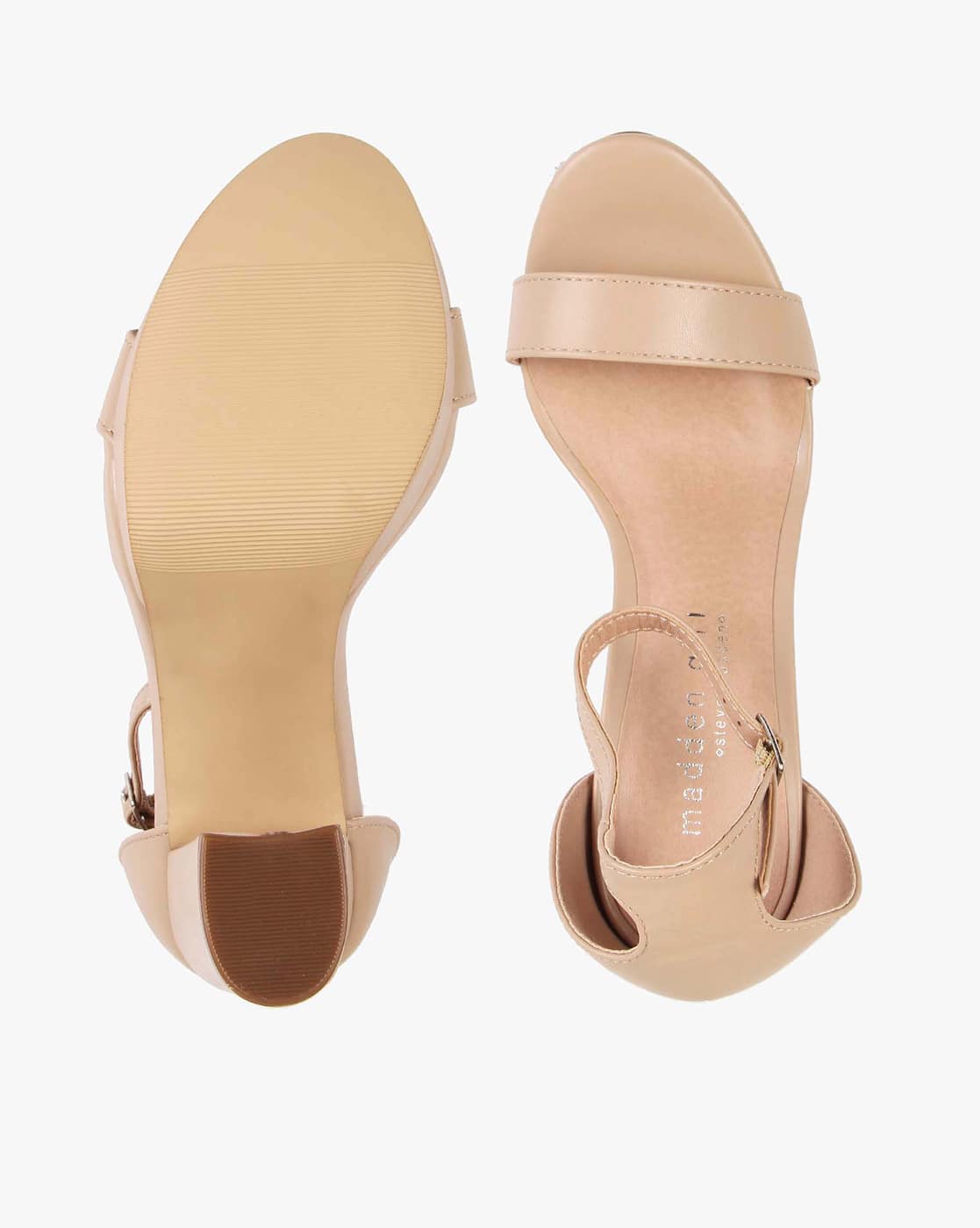 Suzy Chunky Heels with Buckled Ankle-Strap