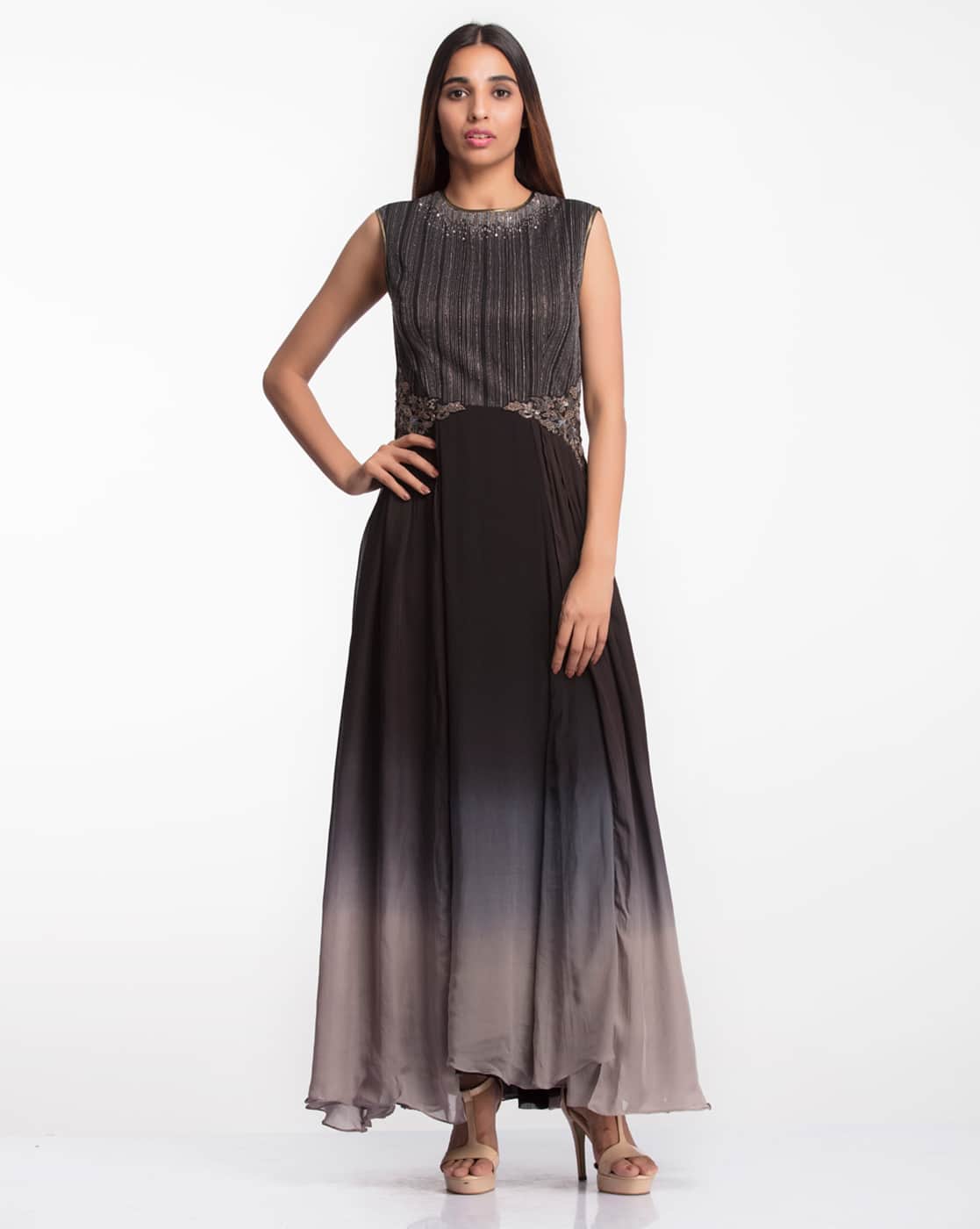 georgette anarkali kurtas