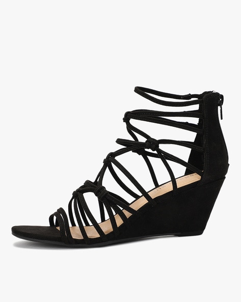 Gladiator wedge heel sandals hot sale