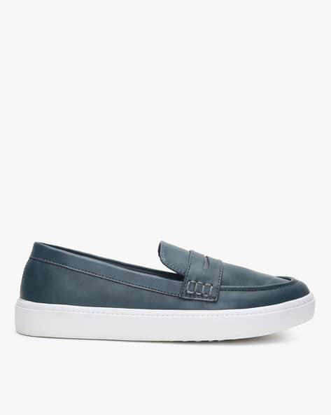 Penny Loafers with Contrast Sole (Image - 2)
