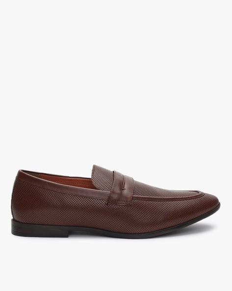 Textured Apron-Toe Slip-On Shoes (Image - 3)