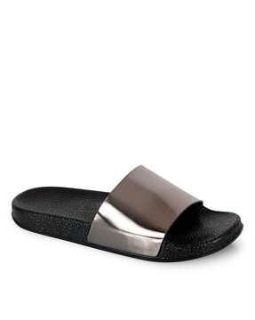 branded sliders womens