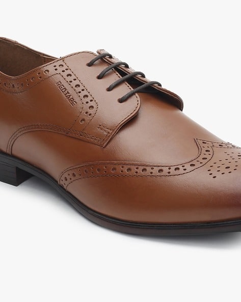 Low-Top Derbies with Broguing (Image - 2)