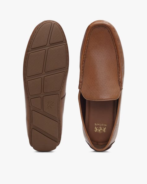 Panelled Slip-On Loafers (Image - 2)