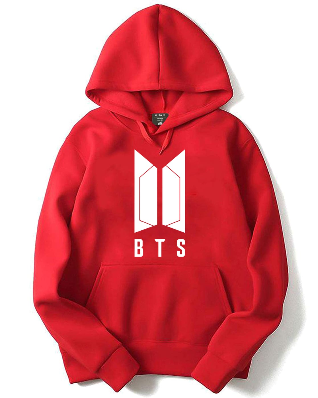 red bts hoodie