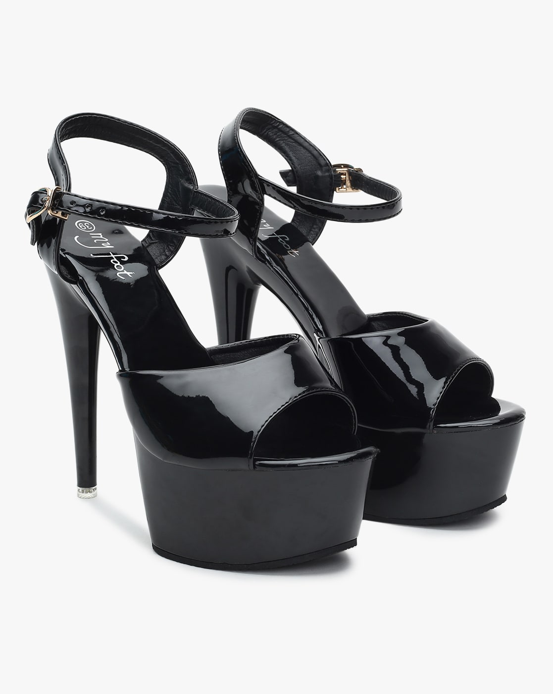 DOMINA-420 Devious 6 Inch Heel Black Patent Erotic Shoes – Pole Dancing  Shoes - KLS Supplies Ltd