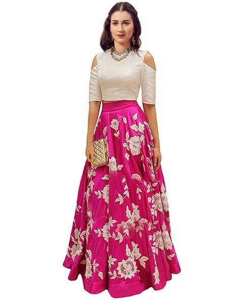 Embellished A-line Lehenga Choli Set