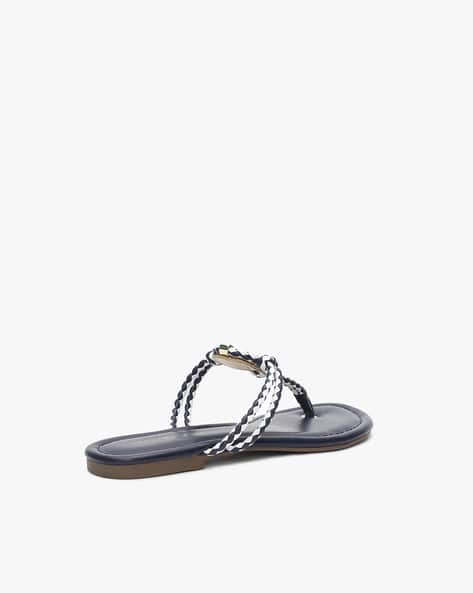 Braided T-strap Flat Sandals (Image - 3)