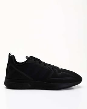 Buy Adidas Originals ZX 2K FLUX Low-Top Lace-Up Shoes | Black