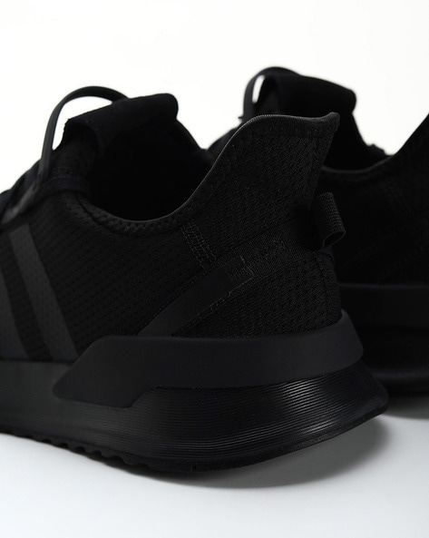 Adidas originals u_path run sneakers in clearance triple black