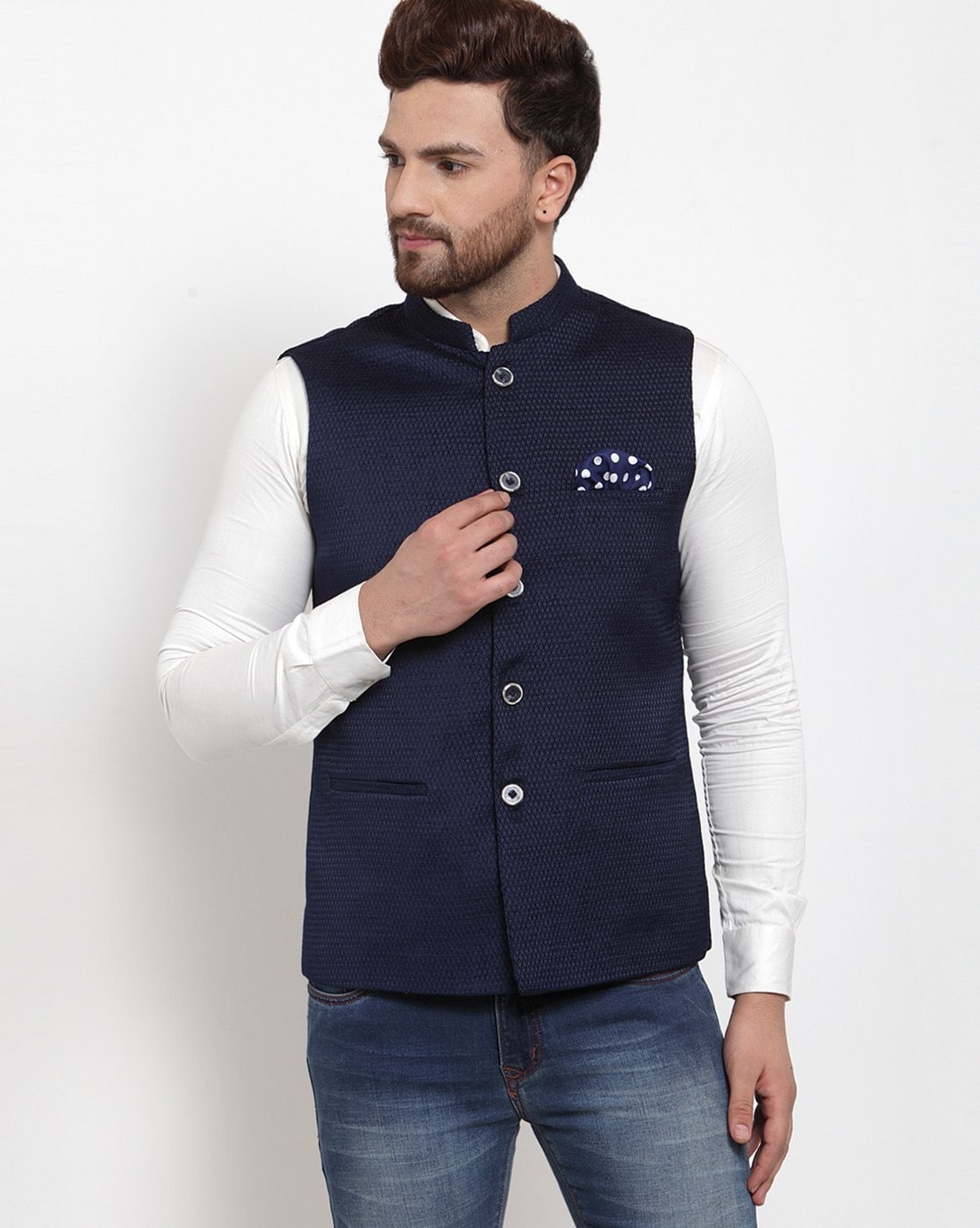 How should i wear Nehru jacket? - Quora