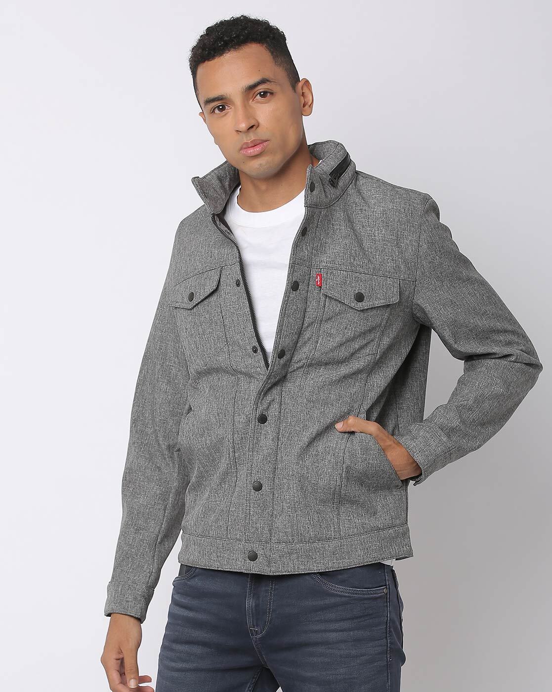 Gray levis jacket best sale