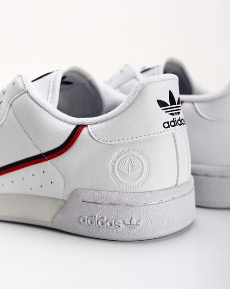 adidas Originals continental 80's in white suede | ASOS