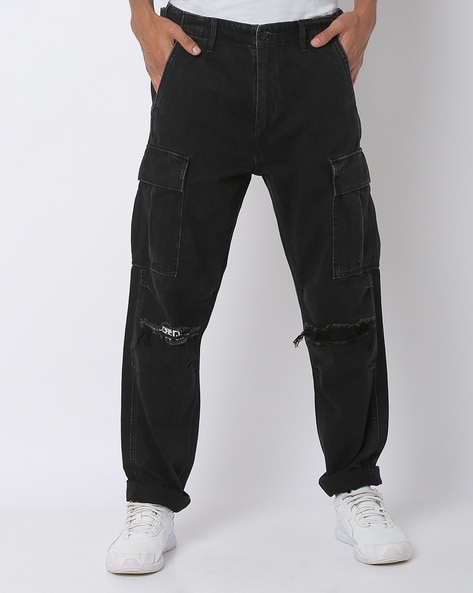 Levis black cargo deals pants