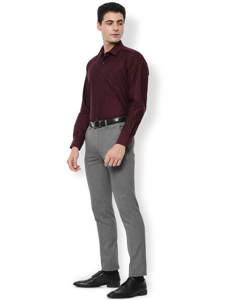 Beige and maroon combo outfit, men | Burgundy pants outfit, Red pants  outfit, Burgundy pants men