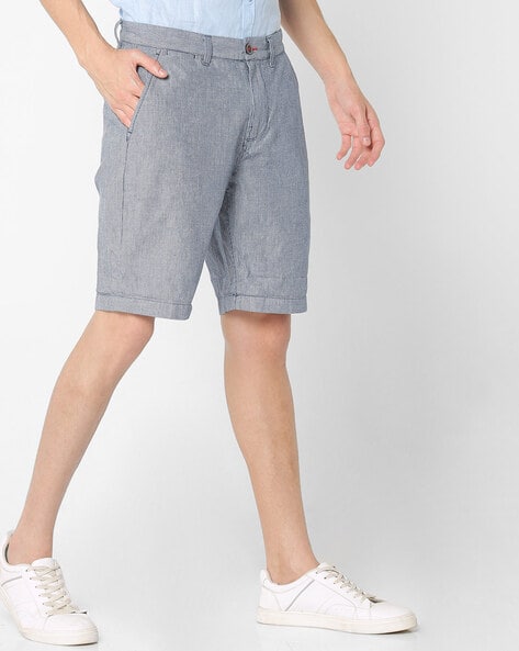 Buy Grey Shorts & 3/4ths for Men by NETPLAY Online