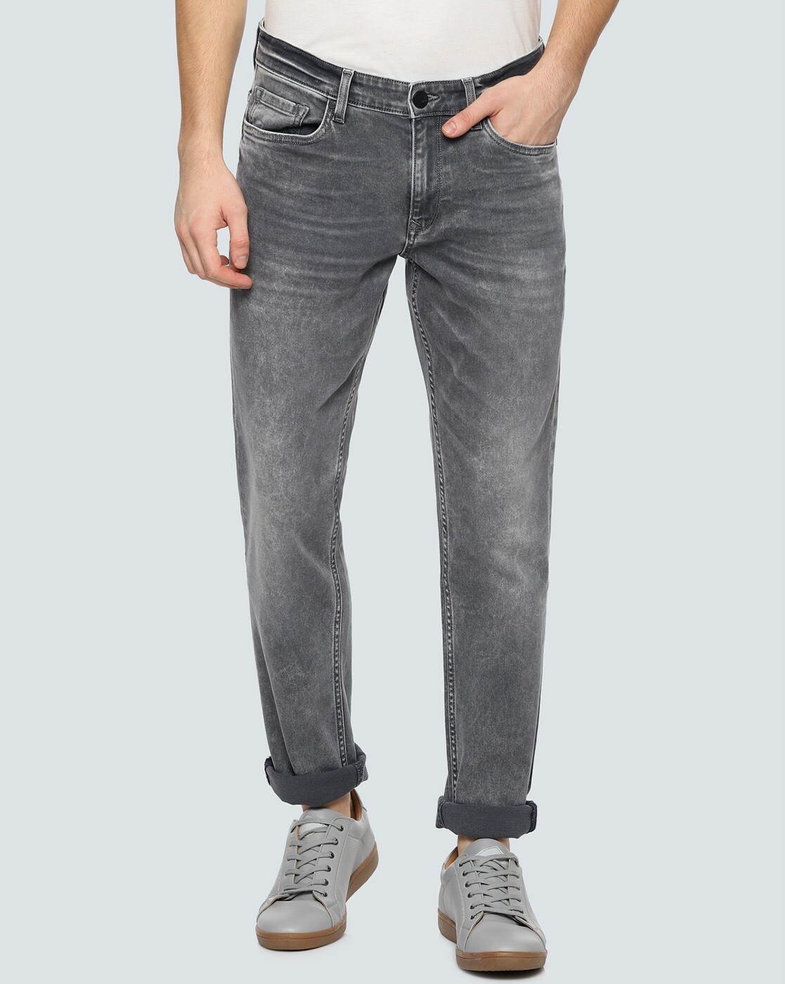 Buy Grey Jeans for Men by LOUIS PHILIPPE Online